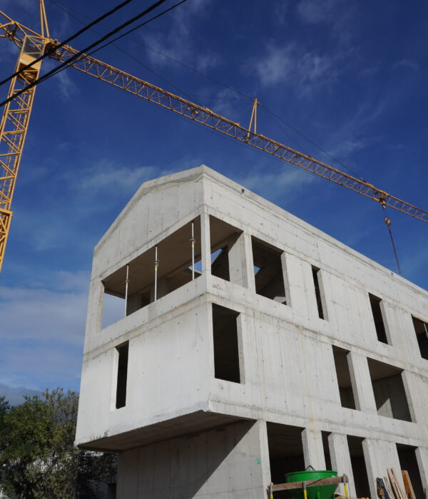 Izgradnja stambene zgrade u Trogiru